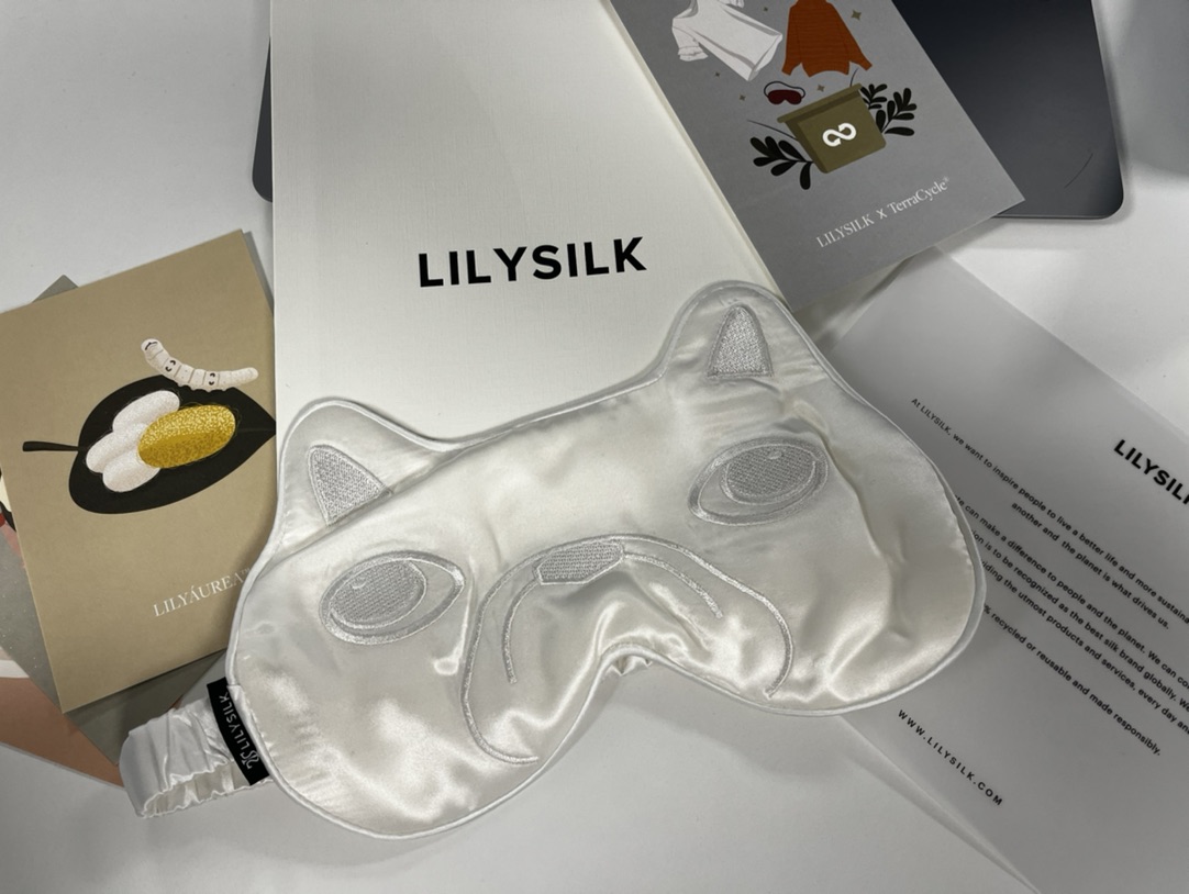 LilySilk的狗头眼罩入手！清凉一夏吧～