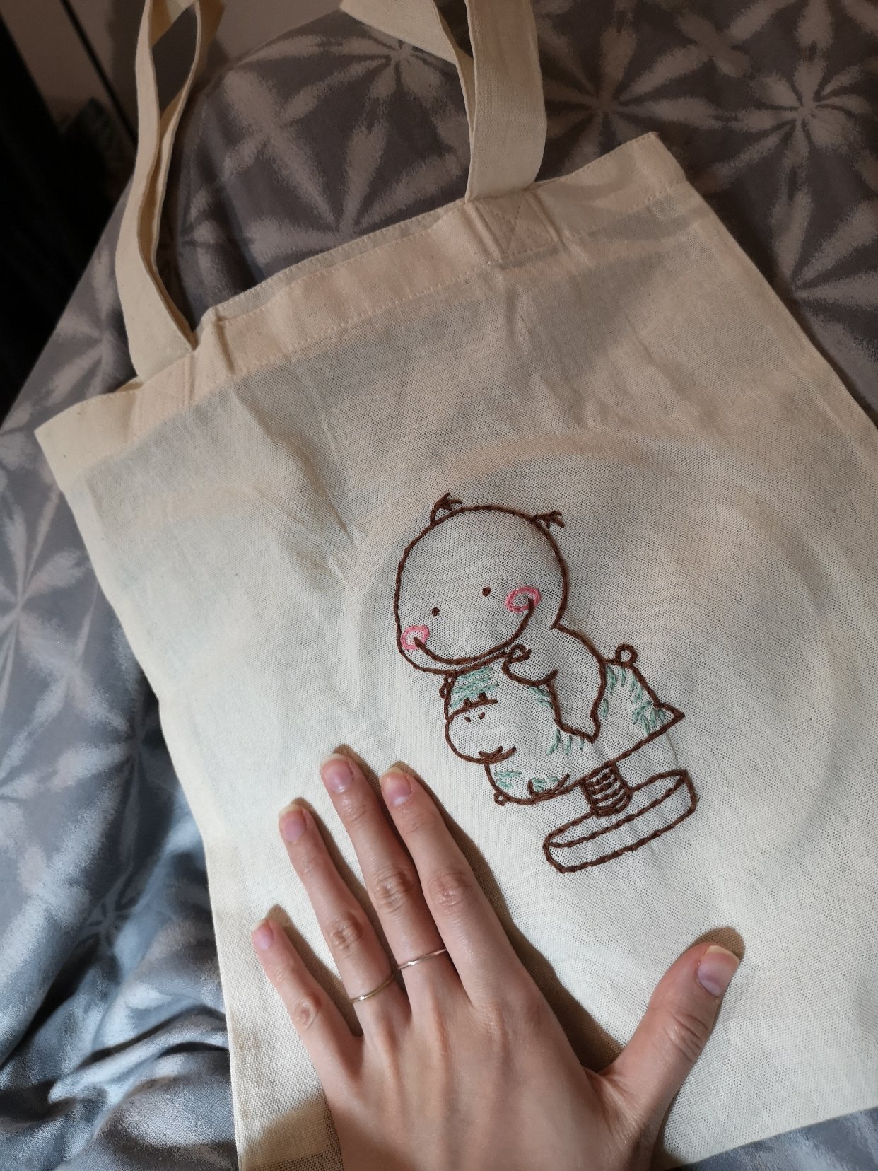给diudiu安排了一个mini bag