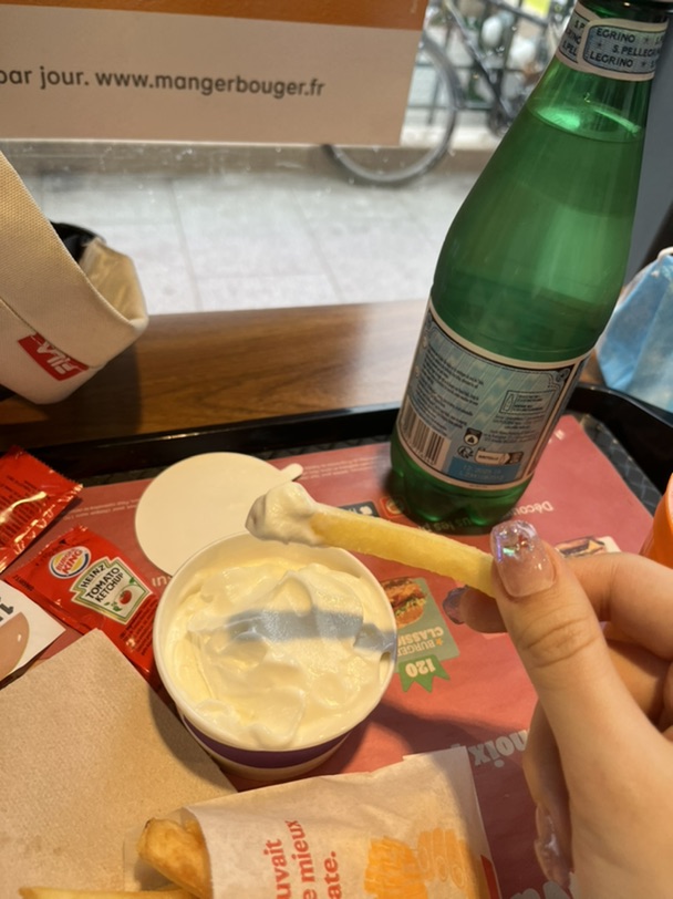 薯条沾冰激凌吃
