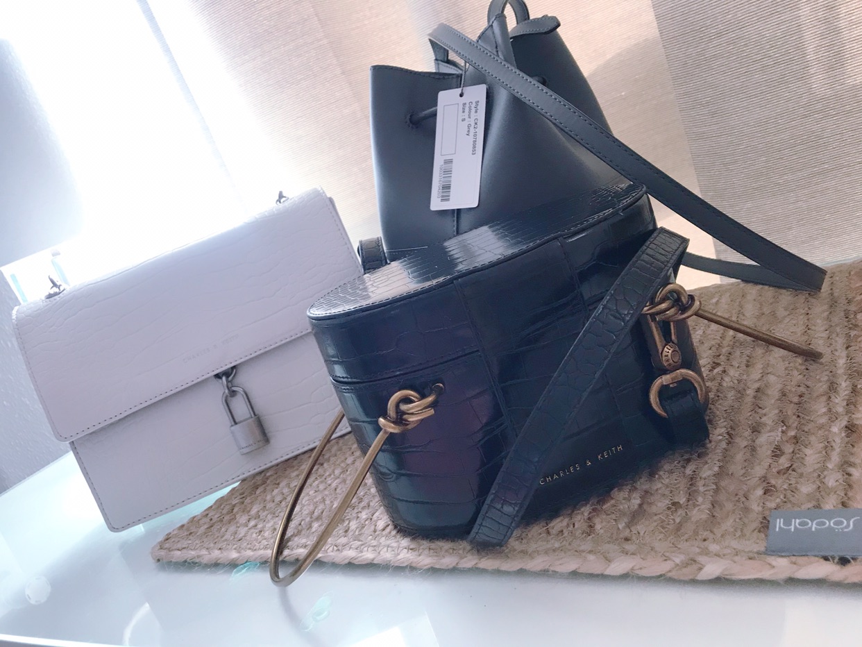三只小ck开箱 charles keith