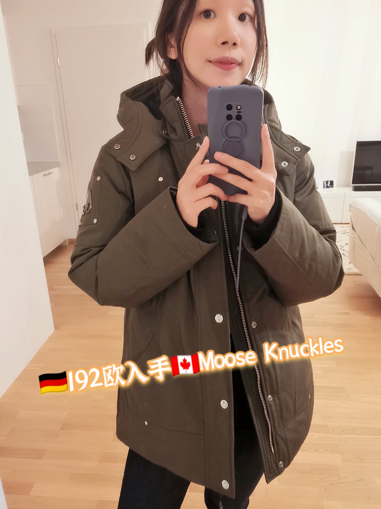 🇩🇪192欧入手Moose Knuckles羽绒外套