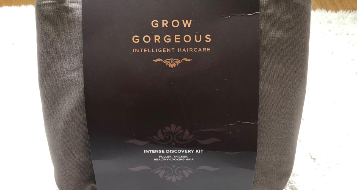Grow Gorgeous强效探索套装之初体验