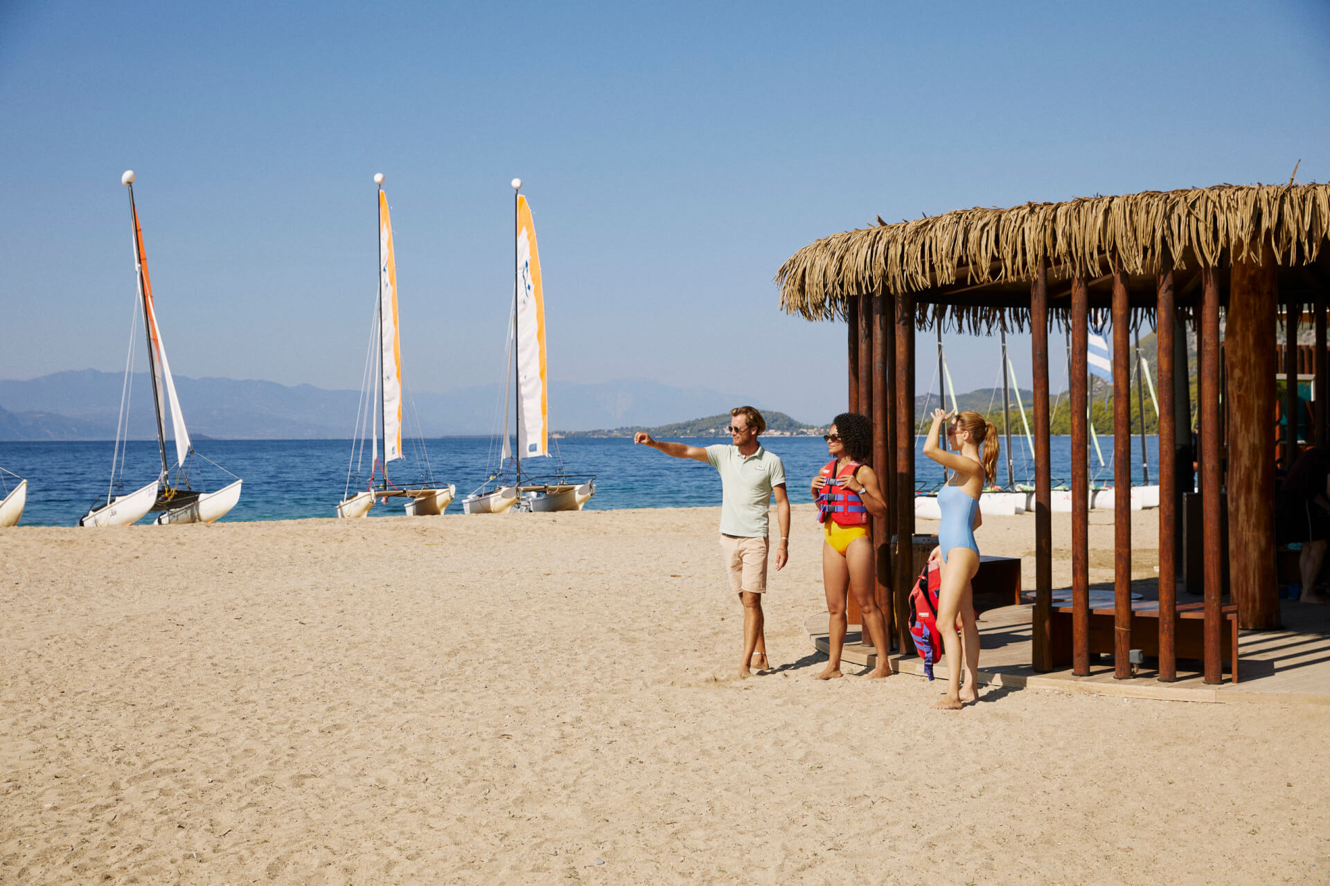 Beach water activities Gregolimano