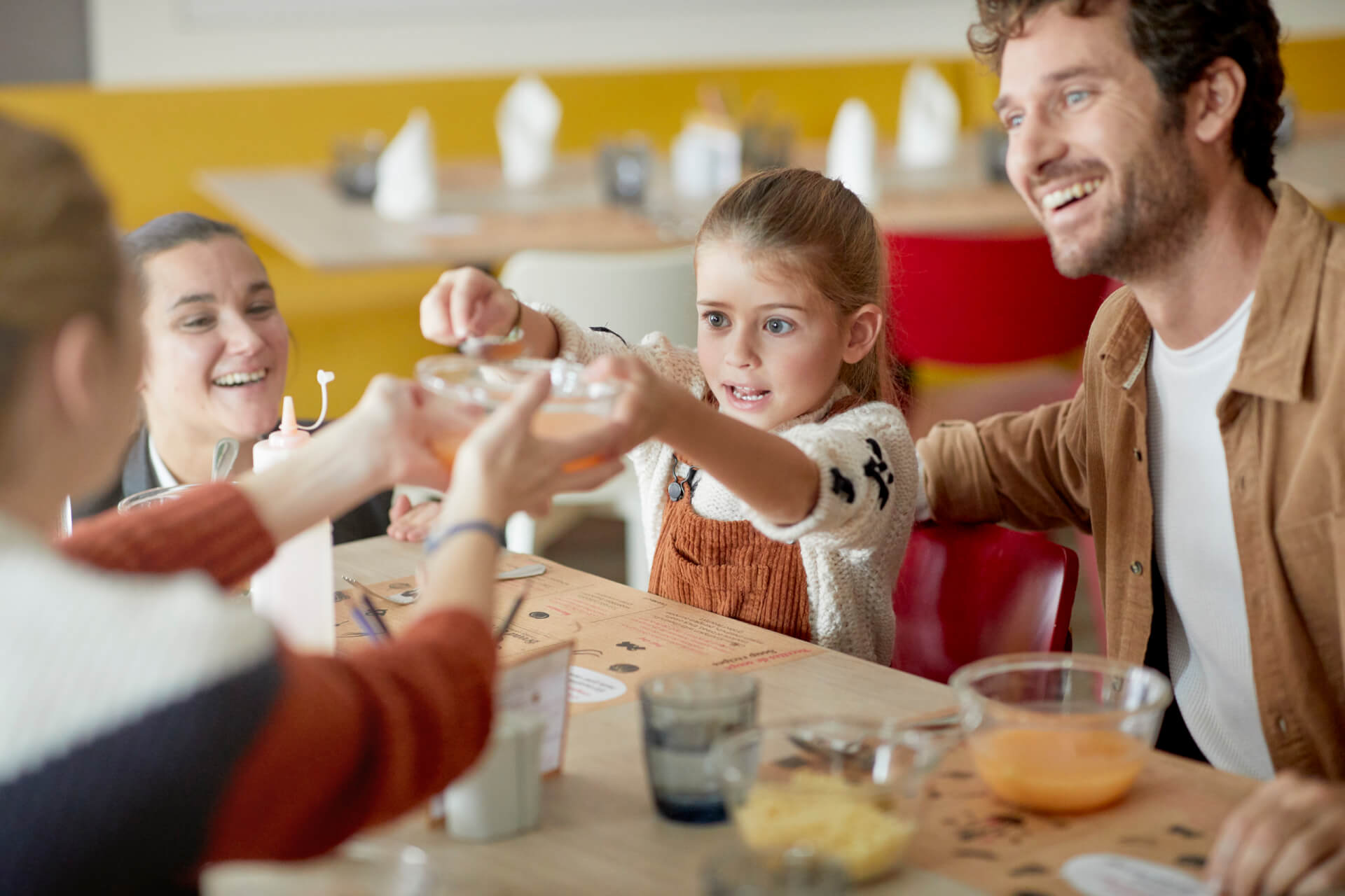 Dining and family atmosphere Les Arcs