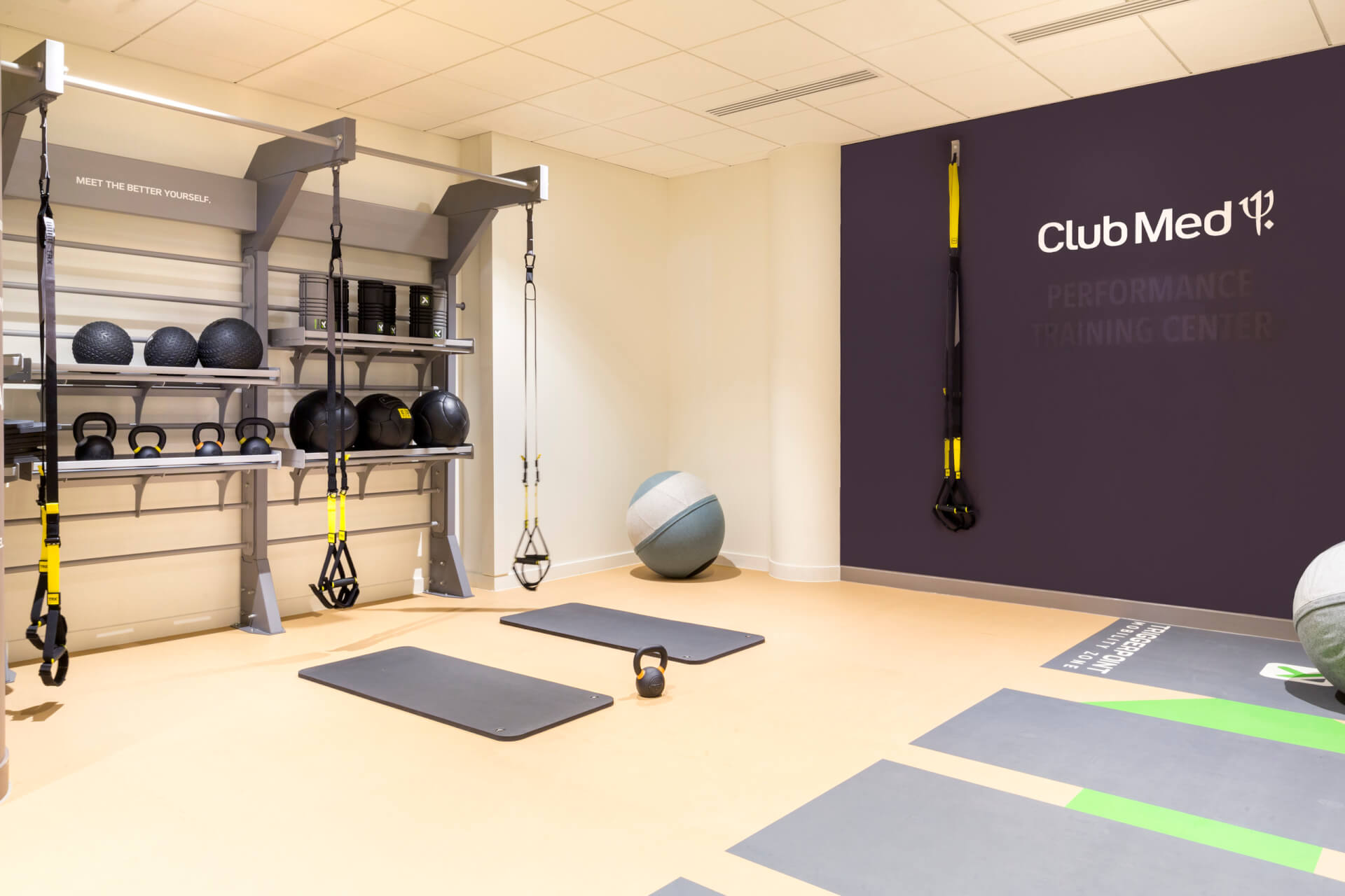 Fitness area Les Arcs Panorama