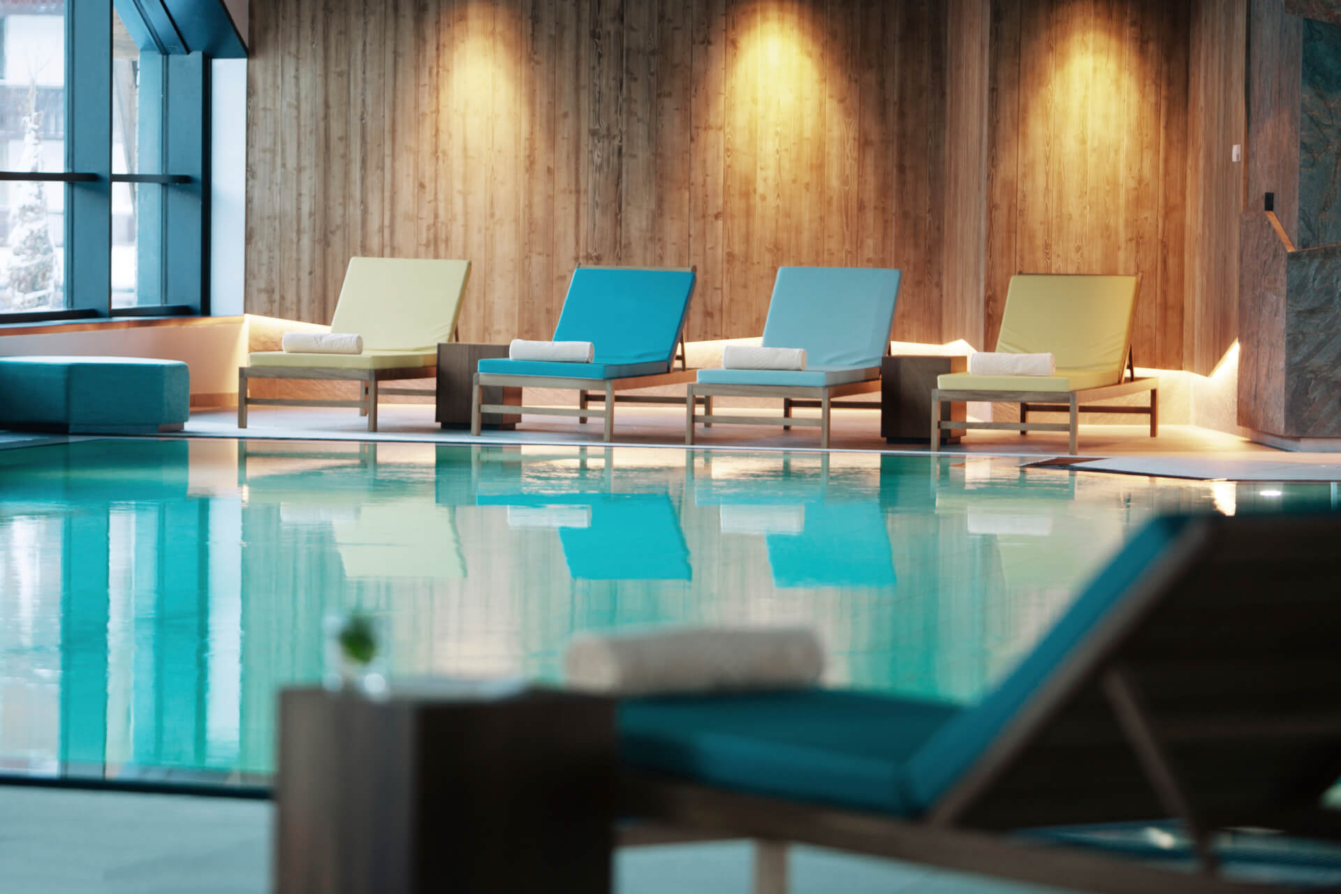 Pool area at Club Med Tignes