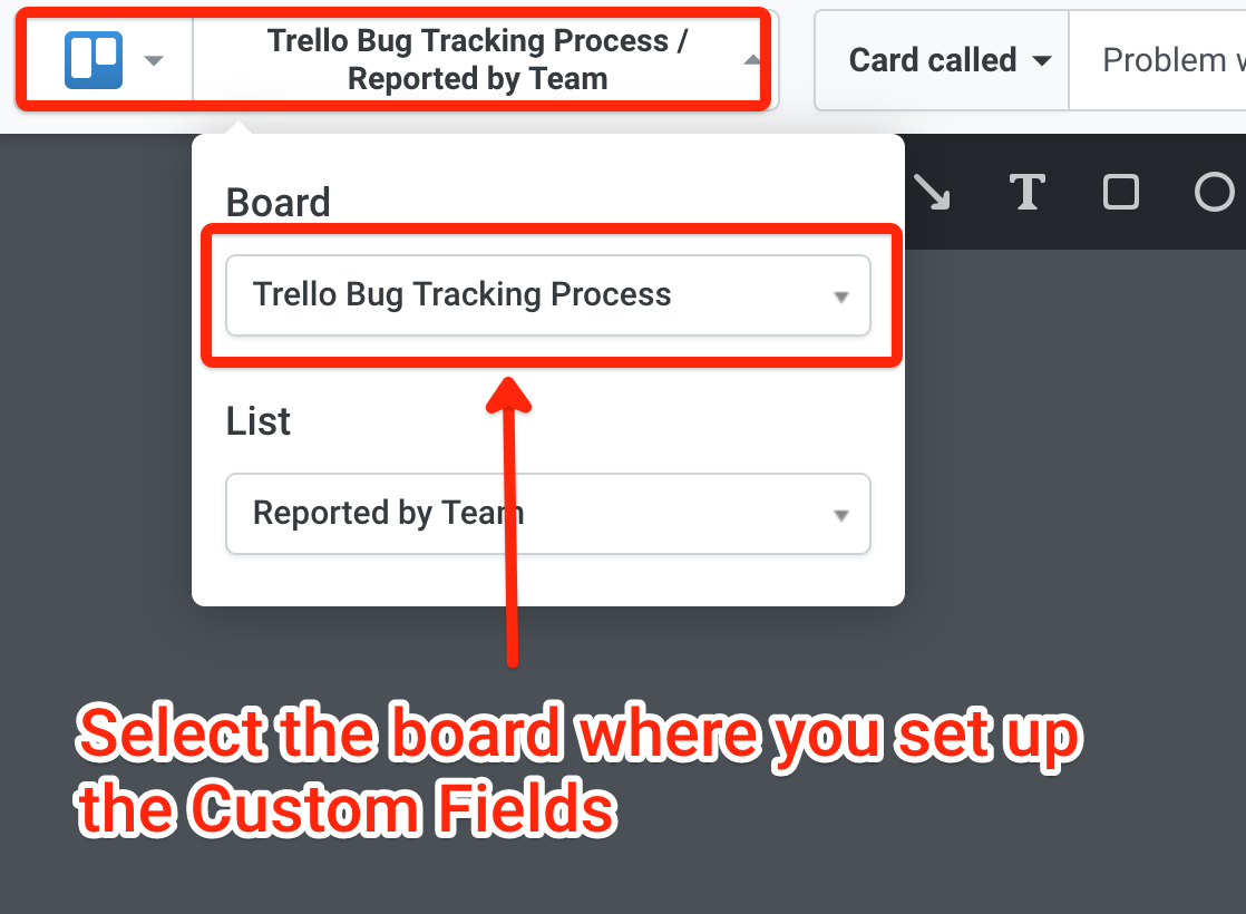 Marker.io trello board