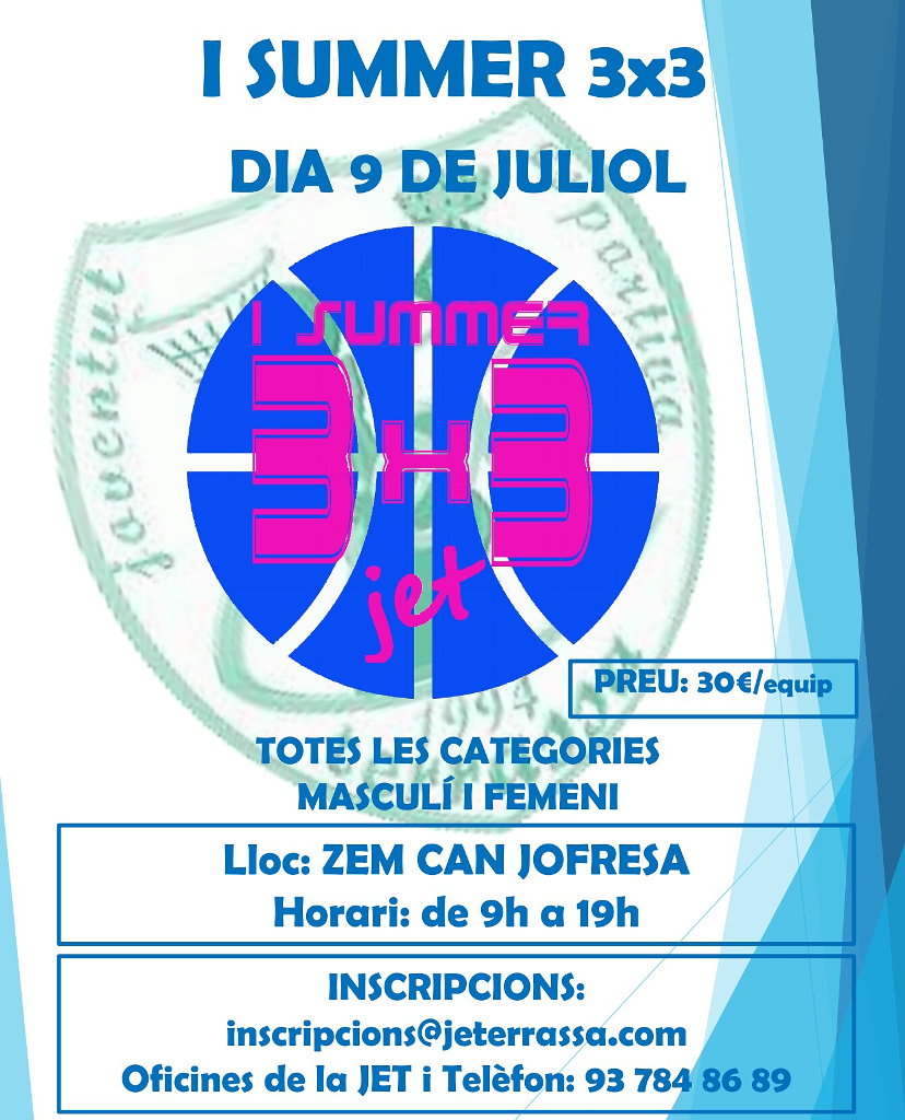 I Summer 3x3 (Terrassa) I Summer 3x3 (Terrassa)