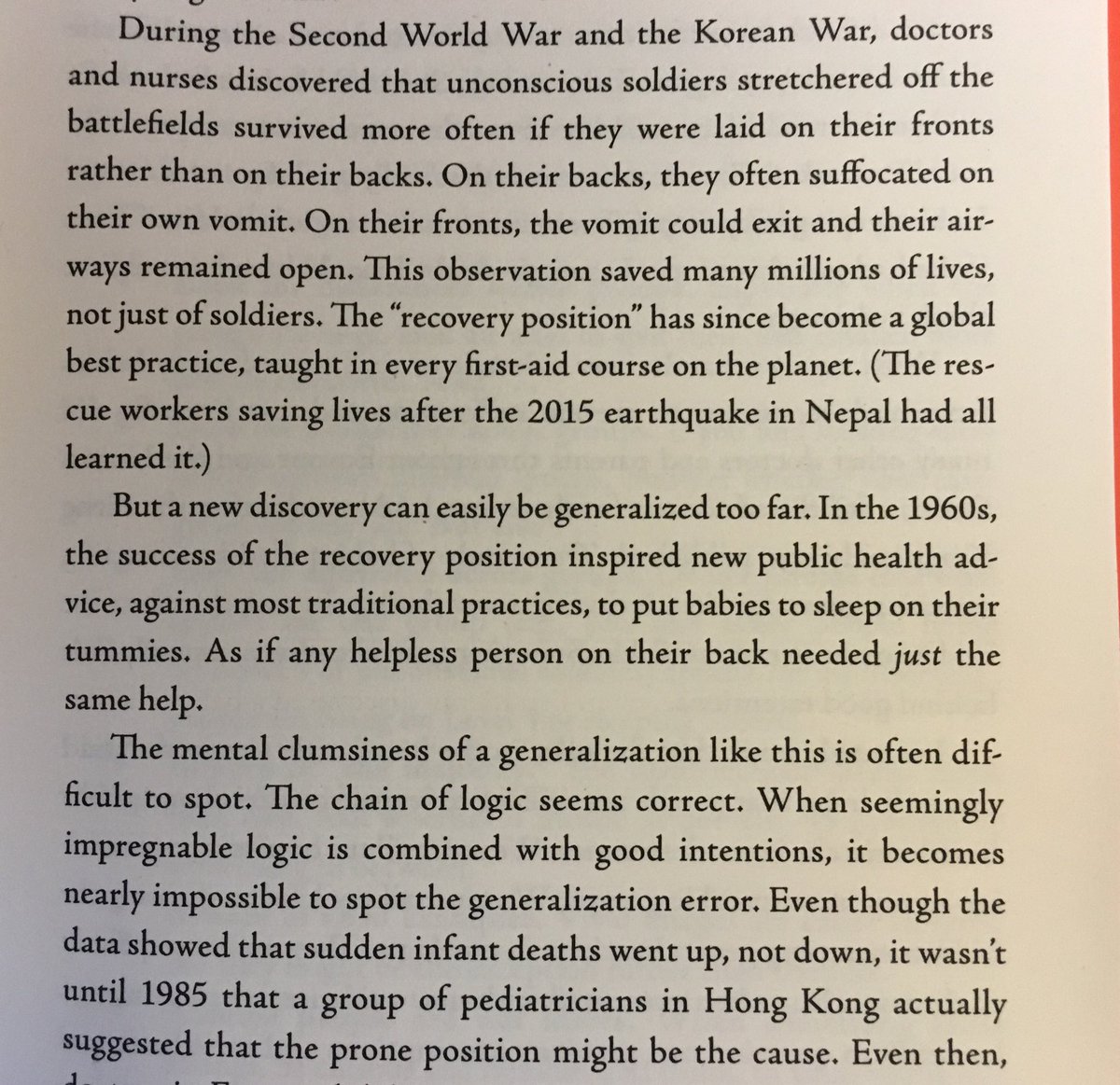 Hans Rosling on the danger of generalising too far