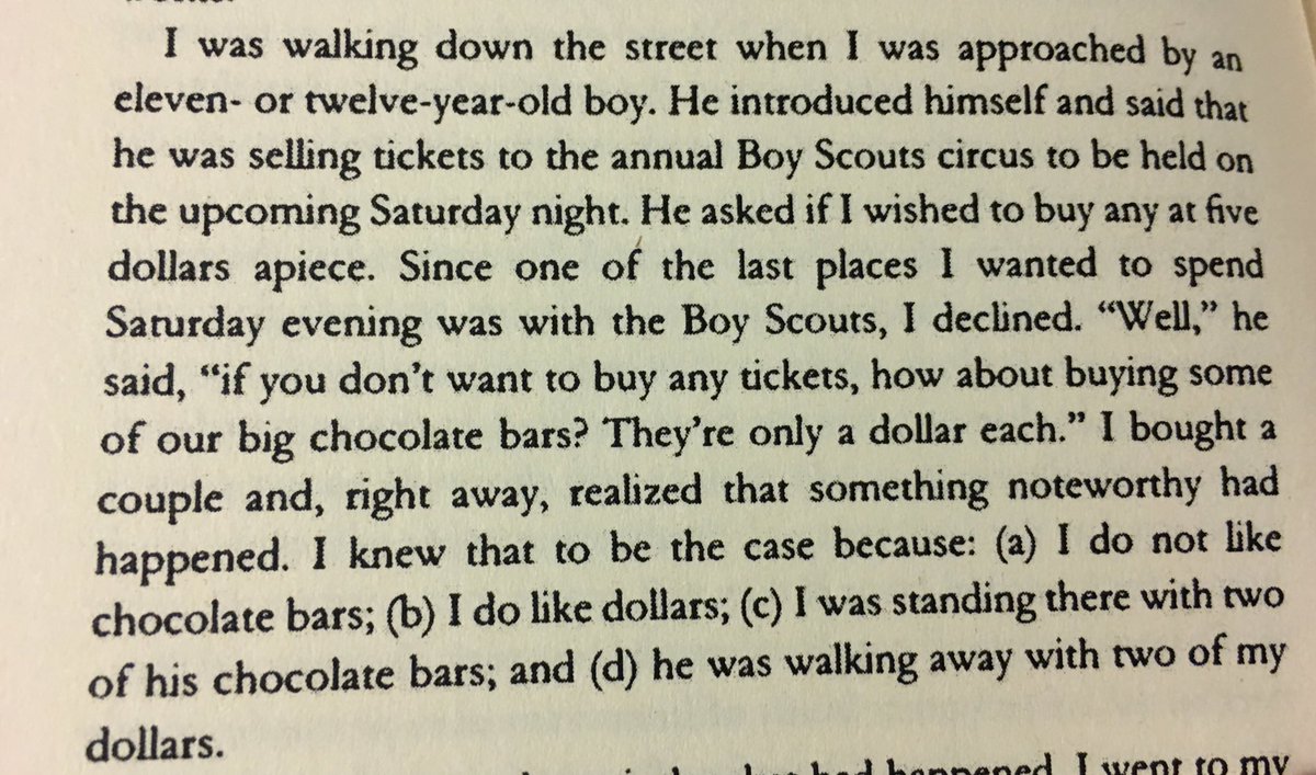 Cialdini on how a canny Boy Scout used the rejection-retreat principle to boost sales
