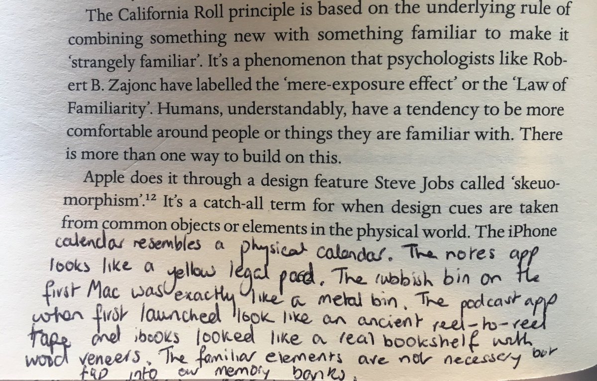 Steve Jobs on how he made unfamiliar tech developments feel familiar through “skeuomorphism”