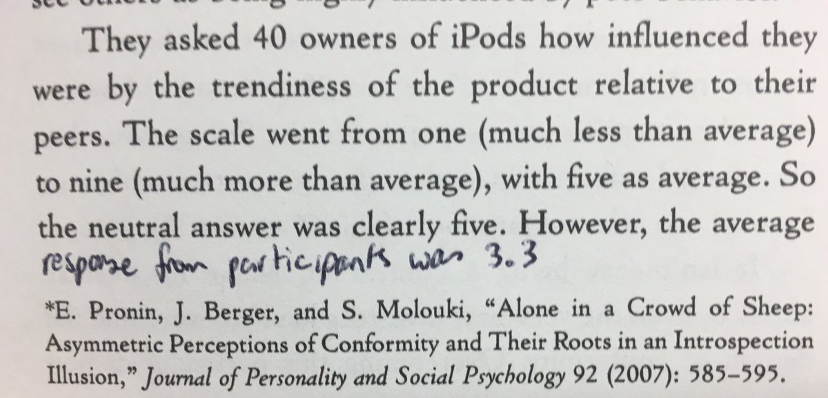 We tend to underestimate how much we’re influenced by others