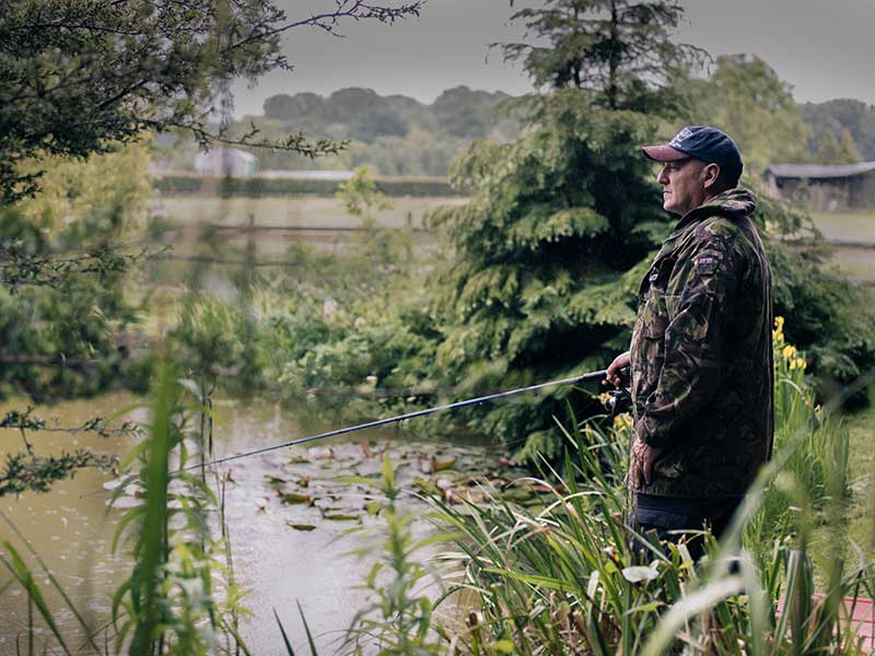 Kevin fishing