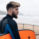 Ben holding bodyboard