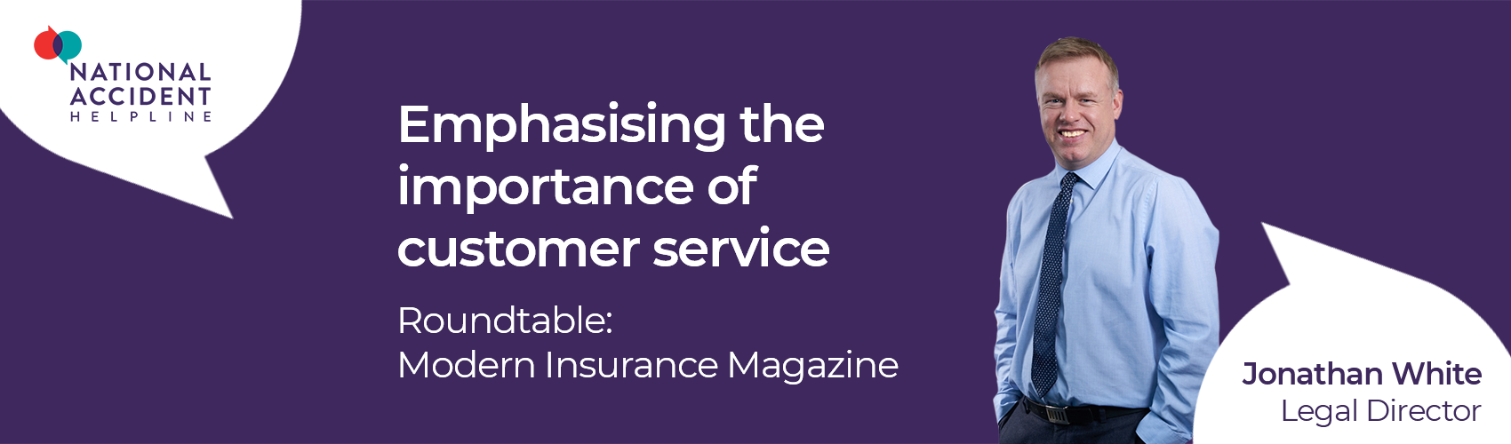Legal Director Jonathan White took part in a roundtable on customer service