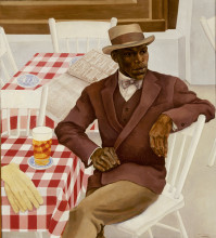 Nola Hatterman, Op het terras, 1930. Collectie Stedelijk Museum Amsterdam