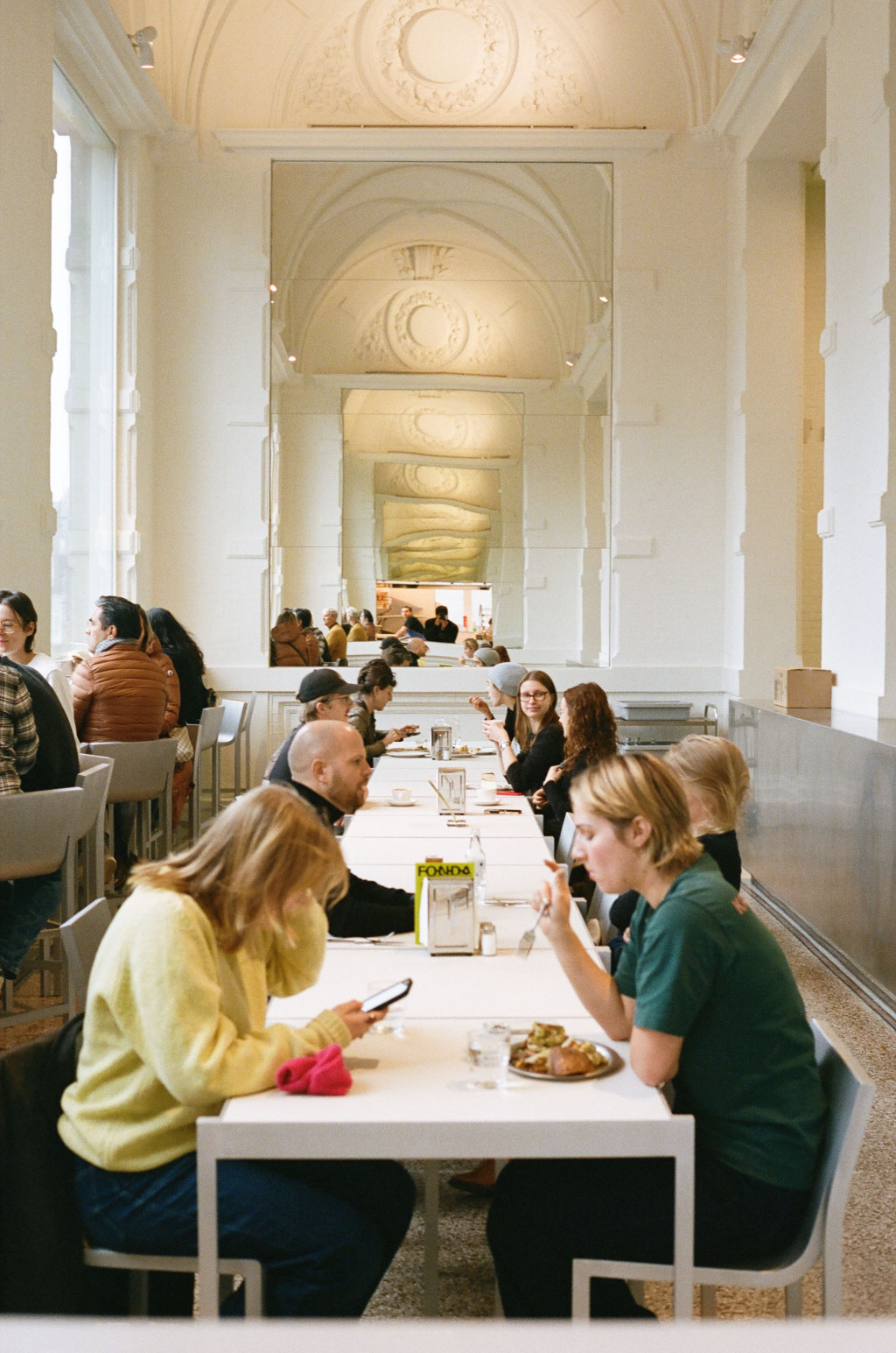 Photo of multiple people sitting in Fonda cafe 