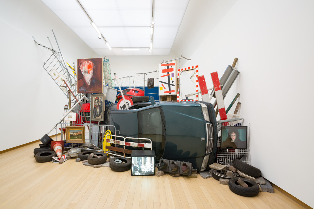 Ahmet Öğüt, Bakunin’s Barricade, 2015–2020. Photo Peter Tijhuis