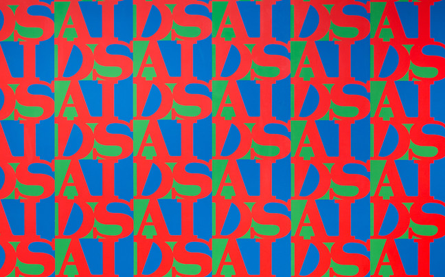 General Idea, AIDS Wallpaper, 1989. Coll. Stedelijk Museum Amsterdam and Centraal Museum