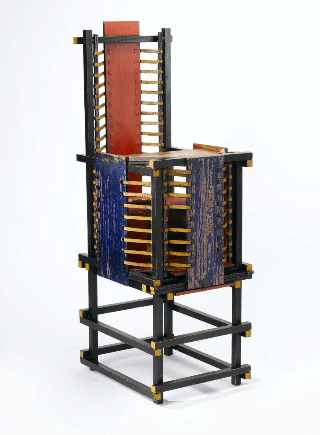 Gerrit Rietveld, Witteveen kinderstoel, design 1918, production 1921-1922