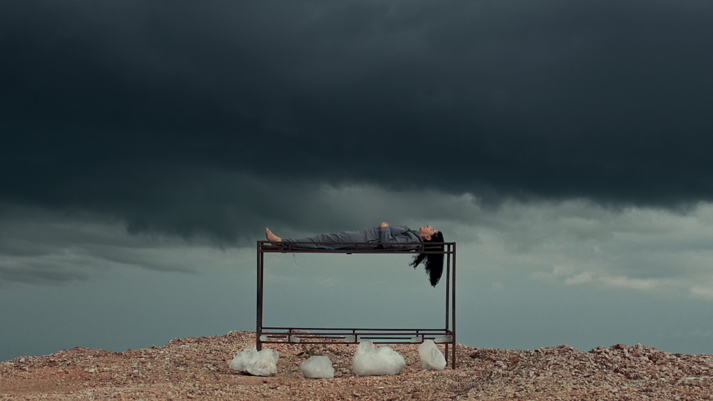 Marina Abramović in 'The Current, 2017'