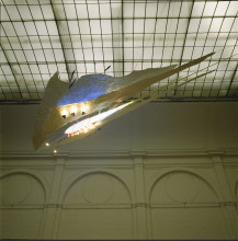 Ingo Maurer, hanging lamp 'Flatterby Spezial', 1992