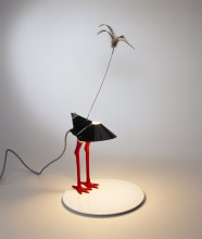 Ingo Maurer, table lamp 'Bibibibi', 1982