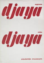 Willem Sandberg, catalogus Stedelijk Museum Amsterdam, Agoes Djaya en Otto Djaya, 1947. Collectie Stedelijk Museum Amsterdam