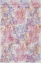 Carlos Amorales, Orgy of Narcissus, 2019. Courtesy the artist, Kurimanzutto and Nils Stærk