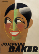 Jean Chassaing, affiche Josephine Baker, 1931, collection Stedelijk Museum Amsterdam