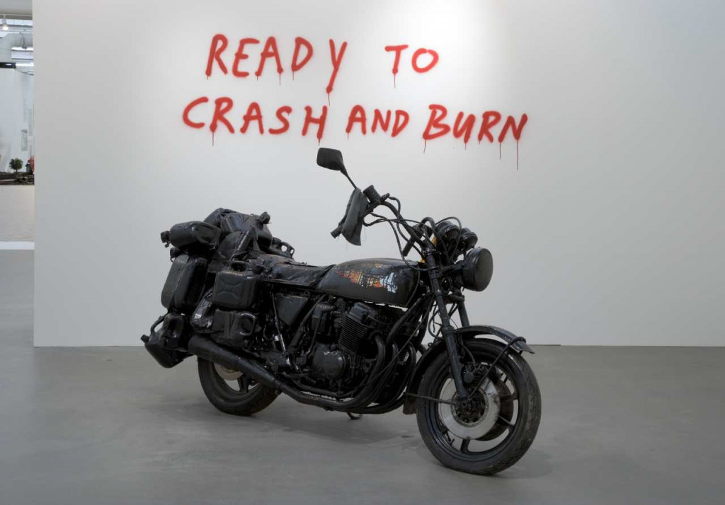 Marc Bijl, Rob Birza, ‘Suicide Machine‘, 2003, mixed media, collectie Stedelijk Museum Amsterdam. Verworven met financiële steun van het Mondriaan Fonds, 2004.