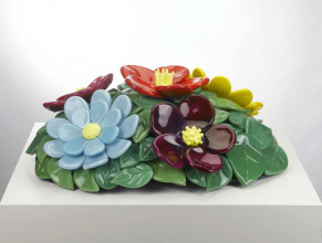 Jeff Koons, Mound of Flowers No. 1, 1991, Collectie Stedelijk Museum Amsterdam