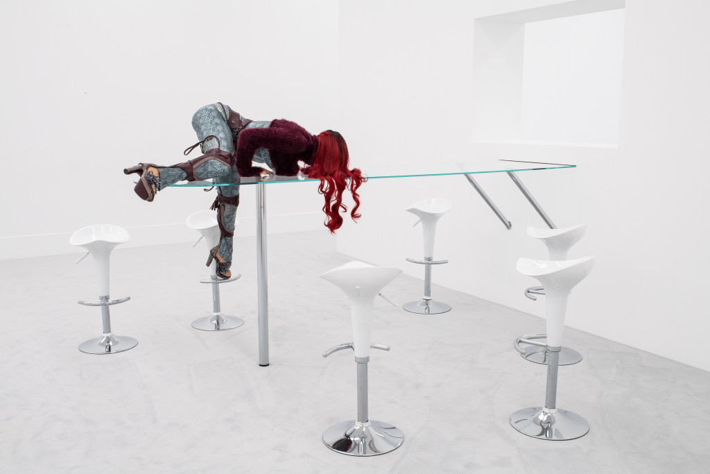 Anna Uddenberg, 'Precarious Patricia', 2019. Copyright: (c) Kunst- und Ausstellungshalle der Bundesrepublik Deutschland GmbH. Photo: Bastian Geza Aschoff. Courtesy: the artist; Stedelijk Museum, Amsterdam