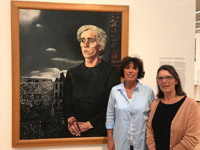 Two of Jansje Punt’s grand-daughters. Left Toos Punt, right Anja Offringa Punt