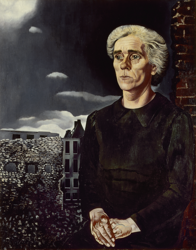 Charley Toorop, ‘Arbeidersvrouw’, 1943, 150 x 119 cm, oil paint on canvas, collection Stedelijk Museum Amsterdam