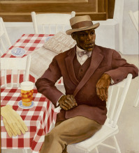 Nola Hatterman, Op het terras, 1930. Collectie Stedelijk Museum Amsterdam