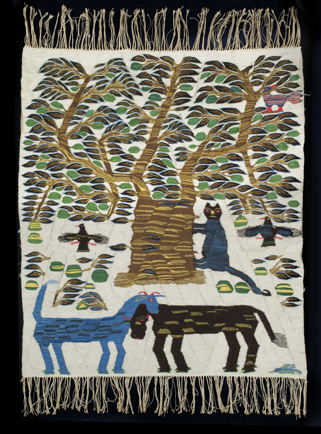 Rawhia Aly, L’arbre et le chat, 1961. Collectie Stedelijk Museum Amsterdam.