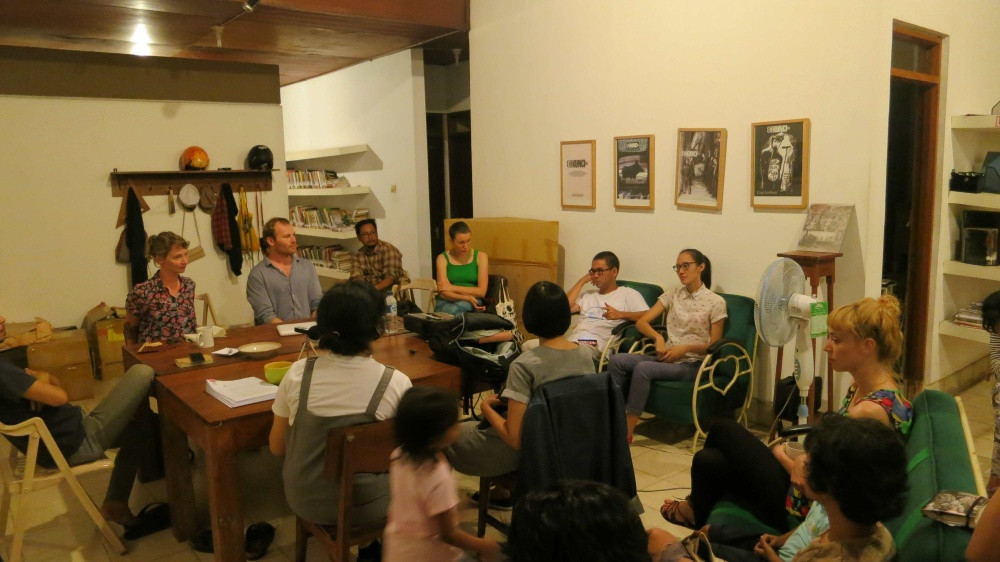 Publieksbijeenkomst Talking Commons @ KUNCI, Yogyakarta