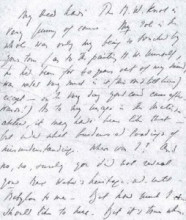 Uit brief van Beatrice de Waard aan Karl Polanyi, ongedateerd.