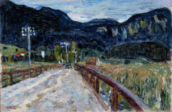 Brücke in Kochel am See (Bayern), 1902, olieverf op doek, 30 x 45 cm, Stedelijk Museum, Amsterdam