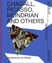 Cover publication "Chagall, Picasso, Mondrian and others: Migrants in Paris"