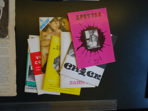 'Spetter, 14 Daags Geil Seksblad' en andere tijdschriften, 1968-1970, collectie Rijksmuseum Amsterdam.