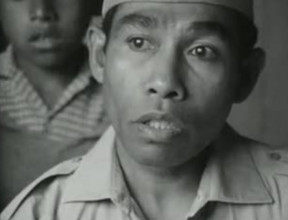 Film still of Hoepla (detail), 1967-1968. Collection Stedelijk Museum Amsterdam