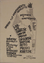 Rob Stolk, Liquidation of the Provo organization, 1967. Collection Stedelijk Museum Amsterdam