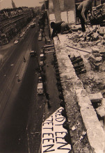Pieter Boersma, Sloop Wijttenbachstraat, oktober 1969. Collectie Stedelijk Museum Amsterdam.