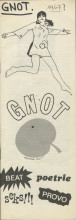 Cover Gnot, 1967. Provo, International Institute of Social History, Amsterdam