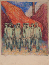 Chris Beekman, 'Ontplooiing', 1950. Stedelijk Museum, Amsterdam.