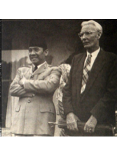 Sukarno and Rudolf Bonnet at Tampaksiring Palace