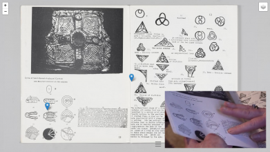 Screenshot from the online interface to “The Situationist Times.”