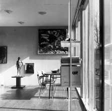 The studio of Hans and Alice de Jong (architect Jelle Abma), Hengelo. Archive Jacqueline de Jong.